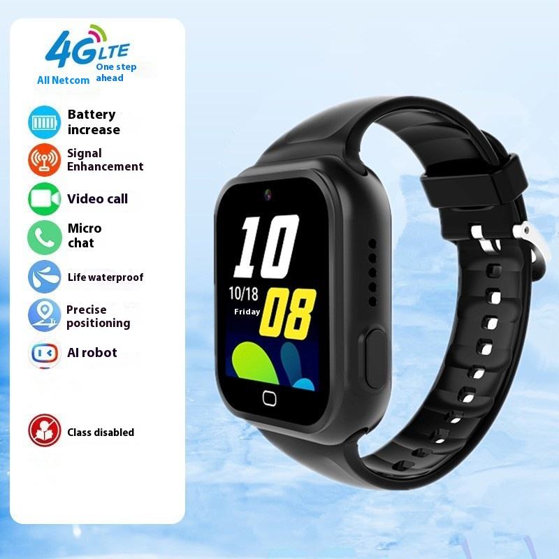 P1 Noir 5G Full Netcom Vidéo Appel Multiple Positionnement Étanche)