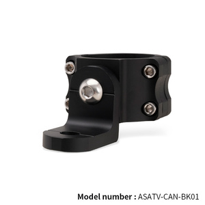 Ayarlanabilir anten dağı bayrak tutucu 1 3/4 "1 7/8" LED kırbaç ışık braketi için 2017-2019 Can-Am Maverick X3 Polaris RZR Turbo S - Product Image 3