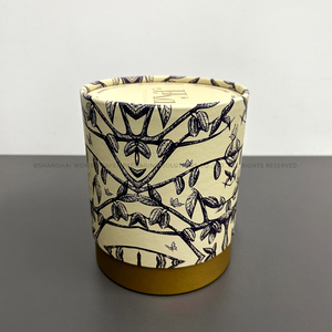 Zarif yüksek kaliteli şık şık beyaz CylinderCardboard yuvarlak kutu bisküvi şekerler çerez özel Logo için şube tasarımı ile - Product Image 5