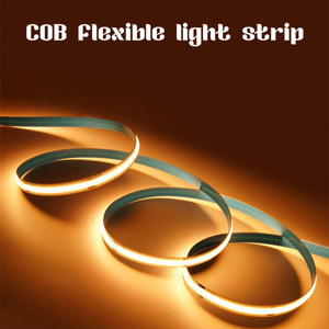 Esnek COB LED ışık şerit 12V/14V bağlantı alüminyum gövde IP20 derece ile depo ve bahçe dekoratif aydınlatma için