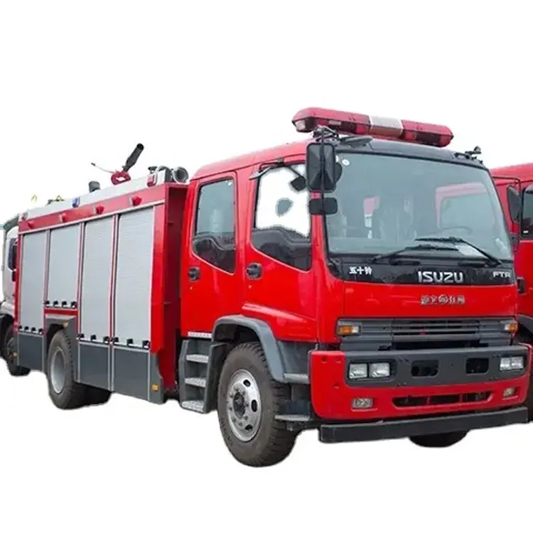 Preço do caminhão de bombeiros de espuma 4x2 para combate a incêndio Isuzu 10000 litros novo