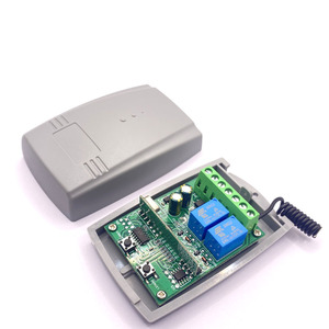 Ricevitore per cancello da Garage universale a 2 canali 433.92Mhz interruttore telecomando ricevitore 12V LED RF compatibile con più marche - Product Image 3