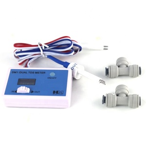 HM Digital Dual Inline TDS Monitor DM-1 with 2 Probes 0 ~ 9990ppm Approx. <strong>1000</strong> Hours of Continuous Use for RO Water <strong>Filter</strong> - Product Image 2