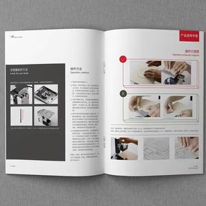 Kullanım kılavuzları kullanım kılavuzları ve kitaplar için özel renk kataloğu ve broşür baskı servis - Product Image 6