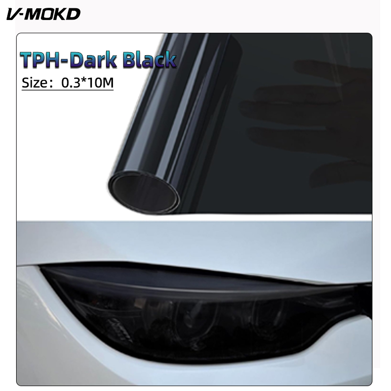 Película para faros TPH negro oscuro