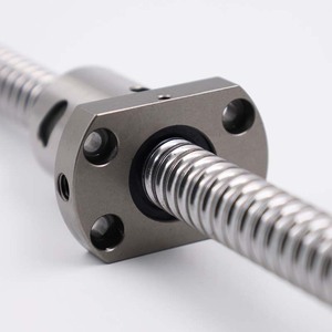 SFI3205 High Precision <strong>CNC</strong> <strong>Machine</strong> Tool Double Ball Nut <strong>Linear</strong> Motion <strong>Guide</strong> Ball Screw - Product Image 3