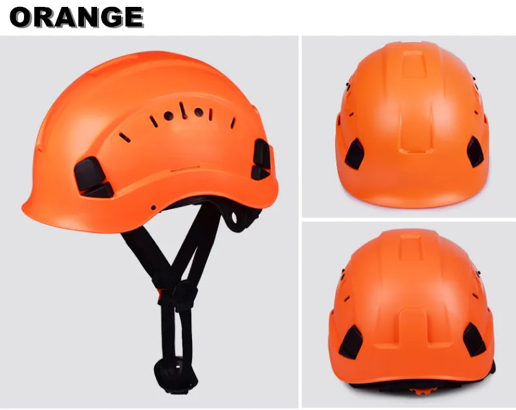 Casco Naranja