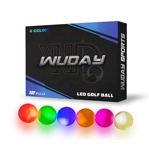 Nhà sản xuất <span class=keywords><strong>LED</strong></span> Golf Bóng gói tùy chỉnh <span class=keywords><strong>Led</strong></span> <span class=keywords><strong>Light</strong></span> <span class=keywords><strong>Up</strong></span> Golf Balls ánh sáng ban đêm Golf đào tạo thực hành bóng - Product Image 2