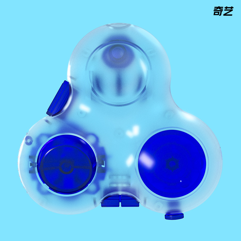 Qiyi Stress Relief Cube - Blue