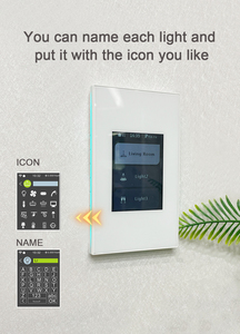 Lanbon ev otomasyon çok fonksiyonlu LCD dokunmatik akıllı ışık anahtarı Tuya Apple homekit akıllı yaşam üç sistem entegrasyonu - Product Image 4
