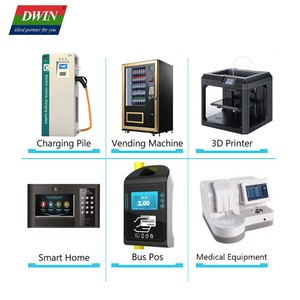 DWIN-Panel LCD de pantalla de 5 pulgadas, 800x480, sistema HMI Android, RK3566, pantalla TFT, placa Android de 5 pulgadas, módulo de pantalla táctil capacitiva