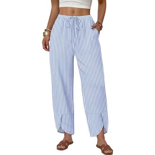Striped Blue