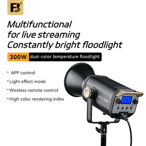 FB PCL-300BI sunlamp ไฟ LED แบบต่อเนื่องสำหรับวิดีโออุปกรณ์ให้แสงสว่างสำหรับผู้เชี่ยวชาญด้านการถ่ายภาพ - Product Image 6