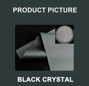 [OEM/ODM] Wupro 100 polegadas PVC Preto Cristal Projetor Tela 16:9 Parede Montada 4K UHD Fixed Frame ALR Telas De Projeção