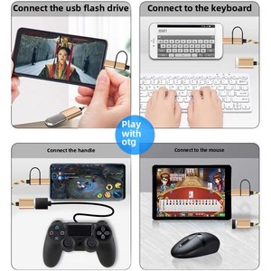 Cavo adattatore tipo-C transfrontaliero per materiale Hua Wei Android PC nuova condizione USB lettore di schede per cellulare adattatore OTP - Product Image 2