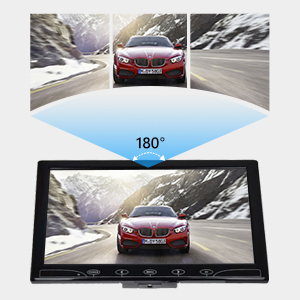 Monitor LCD de 10,1 pulgadas con HD VGA AV, monitor de visión trasera para coche, seguridad, conectar cámara/pc/dvr, promoción de abril - Product Image 4
