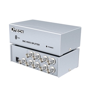 Dtech Factory Price <strong>BNC</strong> Distributor 1 <strong>Input</strong> 8 Output <strong>BNC</strong> SPLITTER 1*8 - Product Image 1