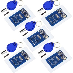 RC522 RFID modulo RF IC modulo sensore scheda con S50 scheda bianca e portachiavi RFID sensore compatibile per Arduino - Product Image 1