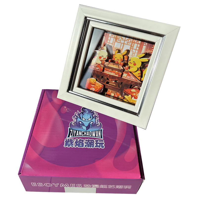 Cadre photo gravé Rouge