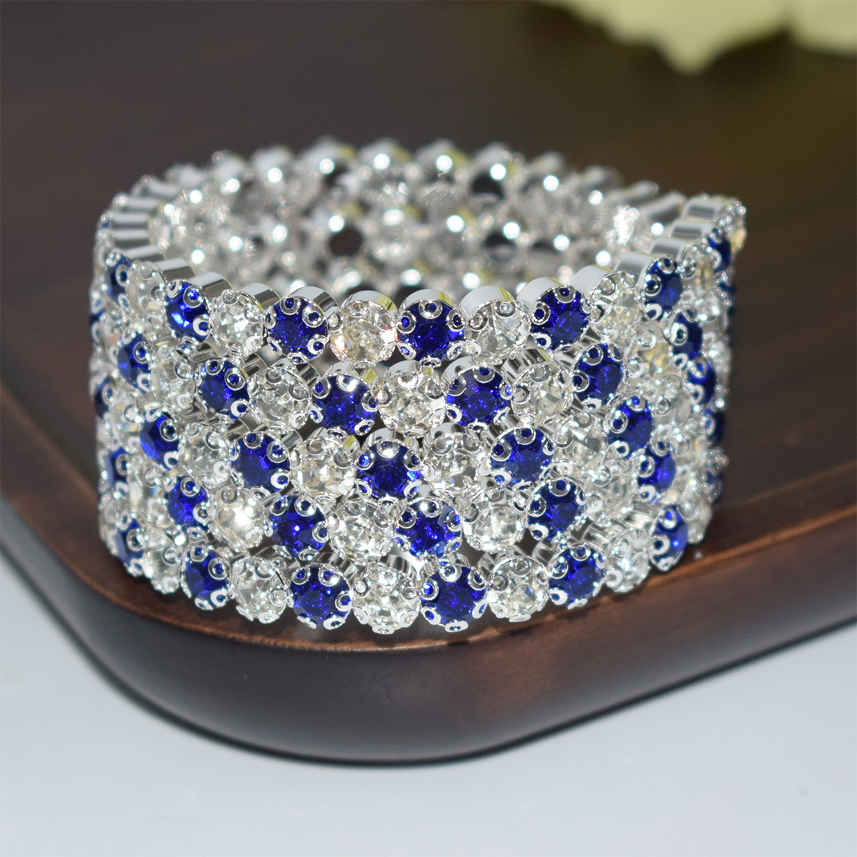 Argento-blu scuro-argento
