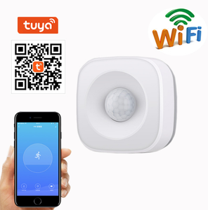 Tuya WiFi ZigBee PIR Sensor de movimiento Detector Sensor de alarma de seguridad Trabajo para la aplicación Smart Life - Product Image 2
