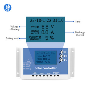 JXCT Micro buon prezzo solare MPPT PWM Controller di carica con Bluetooth controllo intelligente 30/40/50/60/80A Controller solare MPPT - Product Image 2