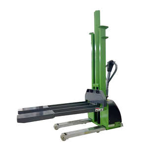 1 tonnellata 1.3 metri verde facile funzionamento carrelli elevatori auto caricanti Pallet Satcker per Laoding su camion e contenitori - Product Image 3