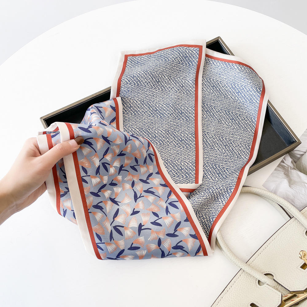 P17002-bleu roseau - ruban 17*150cm