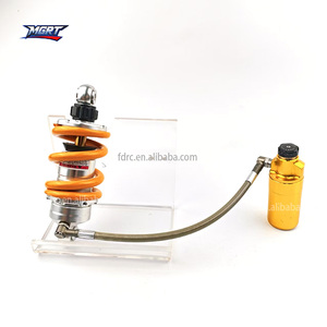 โช้คอัพกลางสำหรับรถแข่งขนาด200มม. 203มม. สำหรับรถยามาฮ่า LC135 EXCITER135 4วินาที5วินาที EX135โช้คอัพแบบปรับได้พร้อมถังแก๊ส - Product Image 1