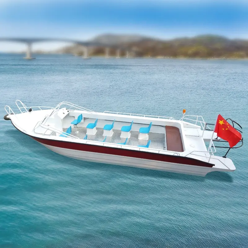 Cheap Price 12-14 Person Gasoline Boat New High Yachts Multi-Purpose Sturdy Boat Big Sport Boat