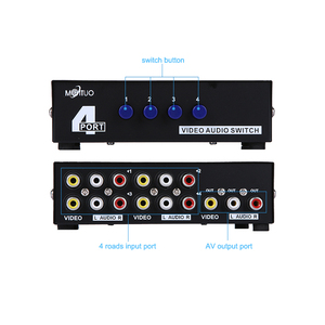 Interruptor RCA 4 en 1, MT-VIKI, 1920x1080, 4x1 - Product Image 5