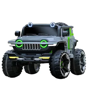 Best Price Luxury Kids Battery Operated Electric Car Two-Seater Ride-on Car with Light Features <strong>Four</strong> Wheels Age Range 3-13 <strong>Years</strong> - Product Image 2