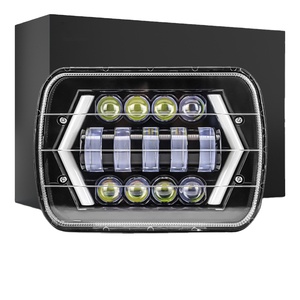 LED Work <strong>Light</strong> <strong>7</strong> Inch Rectangular Off-road Truck Head <strong>Light</strong> - Product Image 1