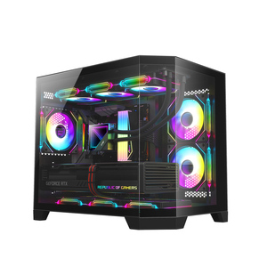 Chasis PC Gaming Case Computadora de escritorio Gabinete Caja para juegos de computadora de escritorio y torres Gabinete para CPU - Product Image 1
