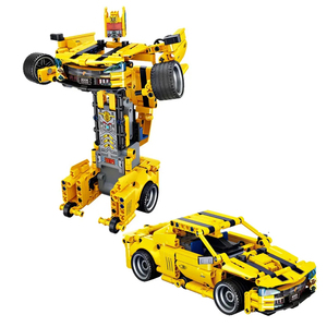 521pcs <strong>2in1</strong> Building Blocks Toy RC Robots Car <strong>Remote</strong> Control Car Bee Bricks - Product Image 6