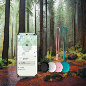 Google ค้นหาอุปกรณ์ GPS ติดตาม4G Android airtag สำหรับสัตว์เลี้ยงกระเป๋าสตางค์บัตรกระเป๋าค้นหาป้องกันการสูญหายพลาสติก