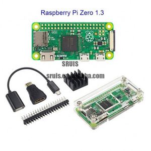 Hot Sale <strong>Raspberry</strong> <strong>Pi</strong> <strong>Zero</strong> 1.3 or <strong>Raspberry</strong> <strong>Pi</strong> <strong>Zero</strong> W Starter Kit+Acrylic +<strong>GPIO</strong> <strong>Header</strong>+Heat Sink 1GHz CPU 512Mb RPI 0/W