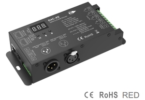 4Ch RGBW <strong>DMX</strong> 512 RDM Decoder D4C-XE <strong>PWM</strong> Frequency XLR3 and RJ45 Port <strong>DMX</strong> Digital <strong>Controller</strong> Control RGB,RGBW <strong>Led</strong> Strip Light