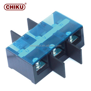 High Current <strong>Terminal</strong> <strong>Block</strong> 100A 3P <strong>Fixed</strong> <strong>Terminal</strong> <strong>Block</strong> Wire Connector Distribution Box <strong>Terminal</strong> - Product Image 1