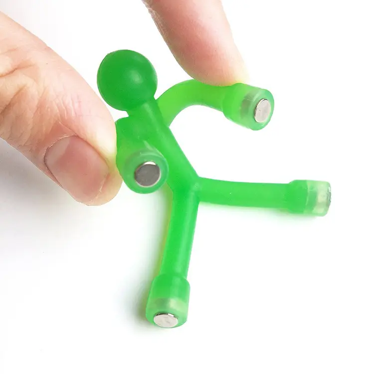Гибкая Магнитная игрушка с формой человека для детей и взрослых офисное забавное декоративное украшение