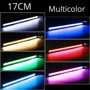 17CM LEDCOB電球12V6000KDRLカースタイリングストリップ防水COBLEDワーキングランプドライビングデイタイムランニングライトスーパーホワイト - Product Image 5