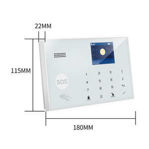Pantalla LCD multilingüe inalámbrico Tuya Wifi 4G GSM sistema de alarma de seguridad inteligente para el hogar con Alexa Google Home 100 zonas inalámbricas - Product Image 6