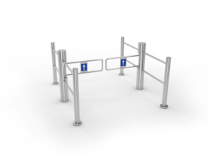 High Security Facial Recognition Swing Turnstile <strong>Access</strong> <strong>Control</strong> <strong>System</strong> Automatic Barrier Gate Brushless Motor for Supermarket - Product Image 6