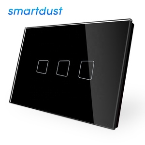 Smartdust US Glass Panel Alexa Google Home Tuya EWelink App Control Voice Remote Wall WIFI Touch Light Smart AU Dimmer <strong>Switch</strong> - Product Image 4