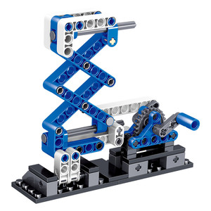 DIY pädagogische Spielzeug bausteine Getriebe maschinen teile Intelligente Programmier blöcke Handgemachtes Spielzeugset