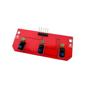 OKY3517 3チャンネル赤外線IRラインセンサーライン追跡センサーモジュールTCRT5000 - Product Image 1