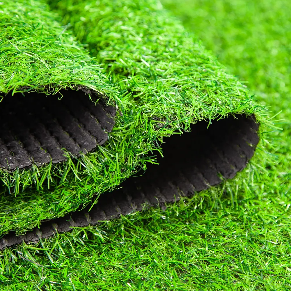 Chất lượng cao thực tế cỏ Deluxe cảnh quan tự nhiên vườn nhựa Turf tổng hợp Turf cỏ cỏ nhân tạo