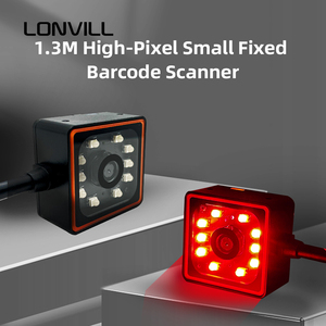 LONVILL, Промышленный Компактный считыватель <span class=keywords><strong>Qr</strong></span>-кодов, высокоинтегрированный сканер штрих-кодов с фиксированным креплением - Product Image 2
