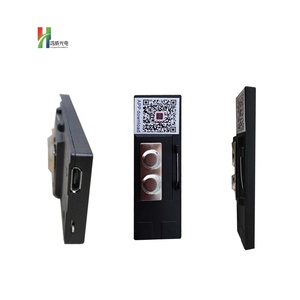 Scheda nome display a led con badge di controllo wireless indossabile con programma di colore blu - Product Image 2