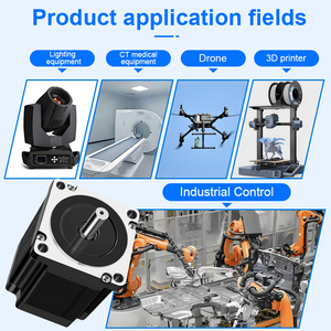 RB nema34 động cơ bước Kit lai với nhiệt độ cao động cơ bước động cơ DC động cơ với bộ mã hóa HB 12V 6V - Product Image 5